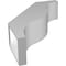 Ekena Millwork 5 1/2-in. W x 18-in. D x 24-in. H Funston Architectural Grade PVC Knee Brace BRCP055X18X24FST - alternate 4